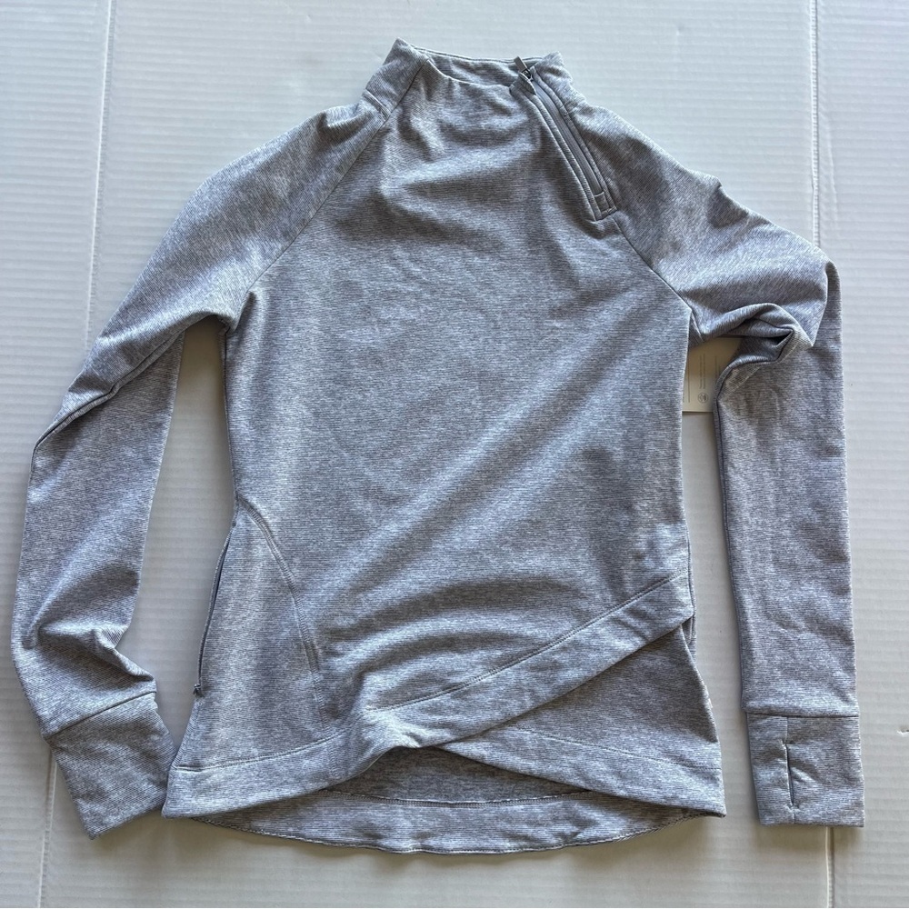 Gray 1/4 Zip mondetta Never worn Size XS - Picture 12 of 12